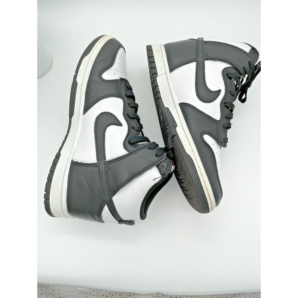 Nike Dunk High Men 9 / Women 10 Sneakers Black White Classic Comfortable Stylish - Picture 7 of 14